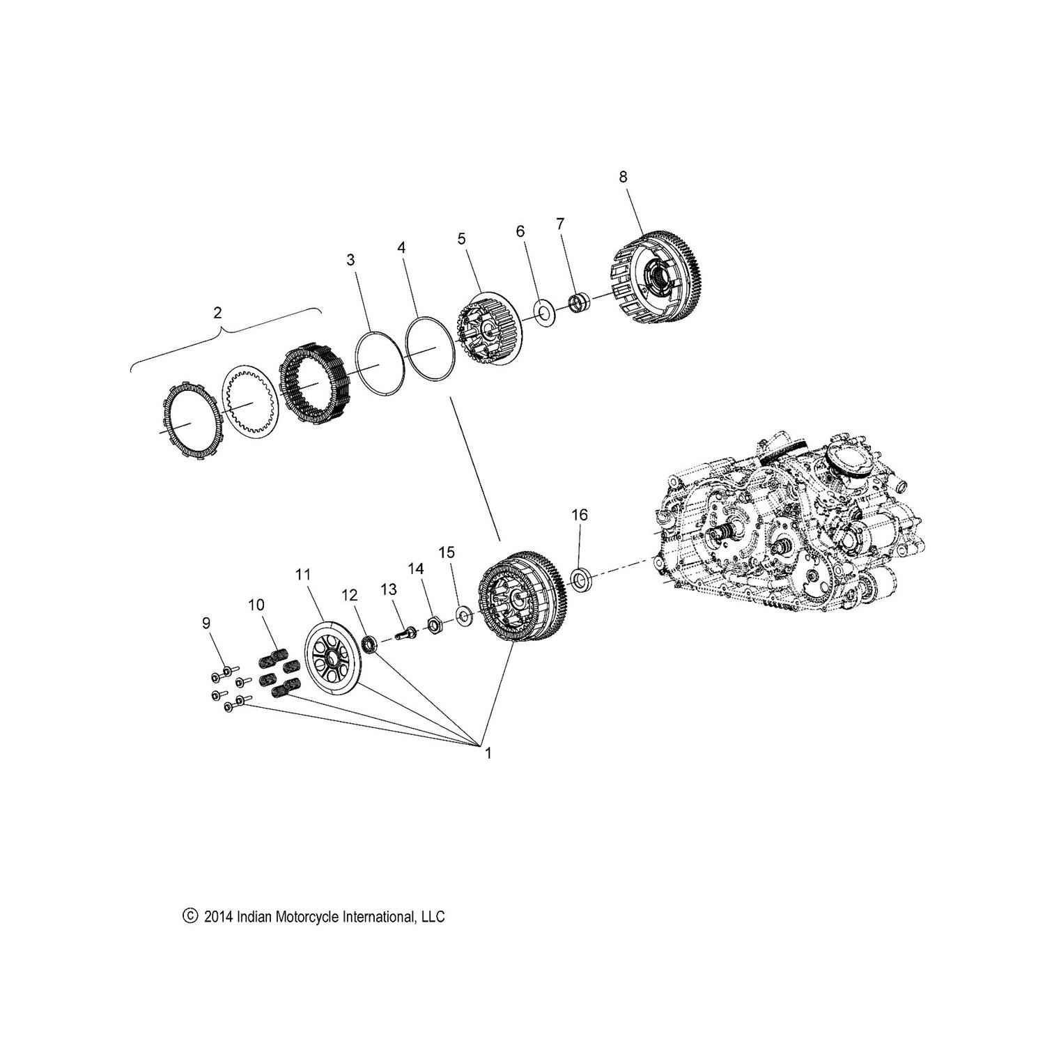 ASM-BASKET-OUTER,CLUTCH [FROM 7/6/2020]