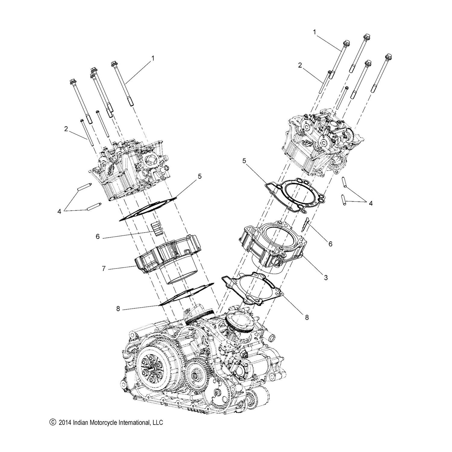 GASKET, CYLINDER HEAD, FRONT