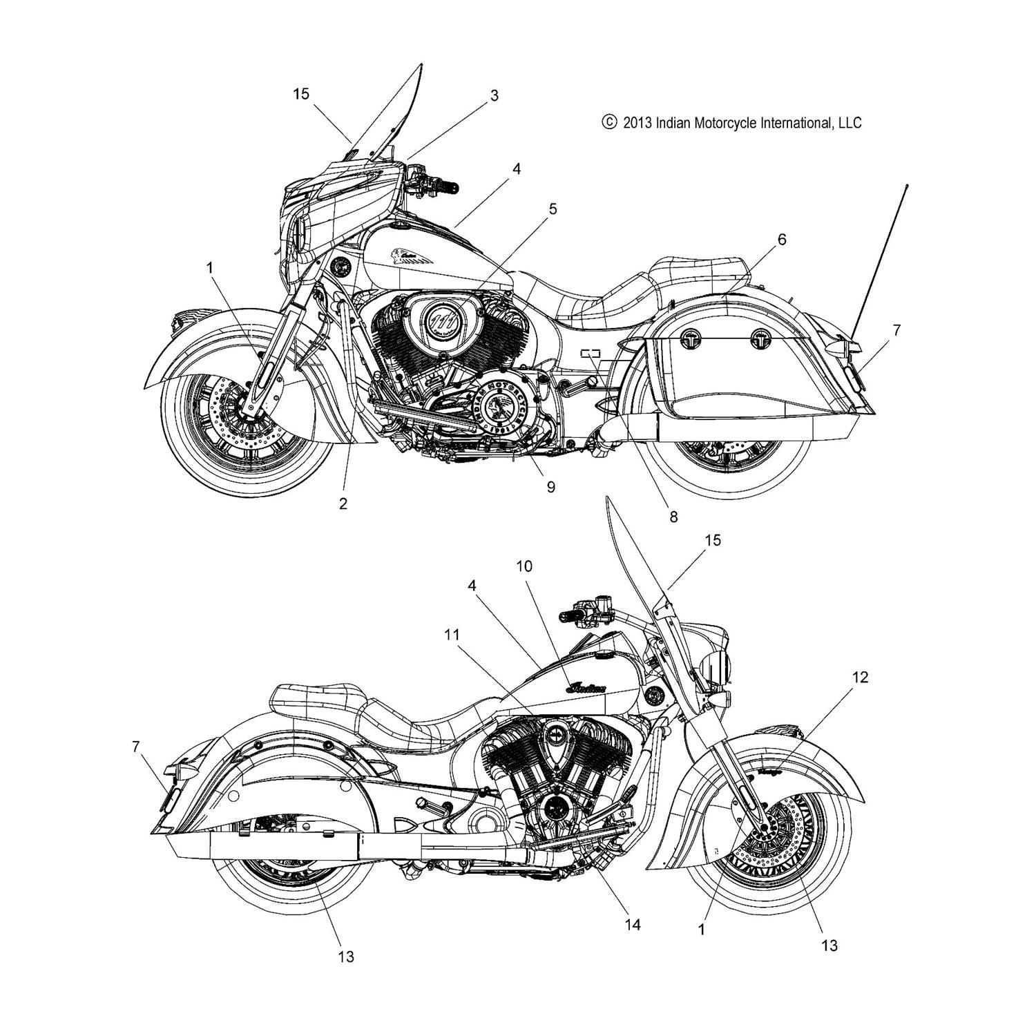 DECAL, FAIRING STORAGE [CHIEFTAIN]