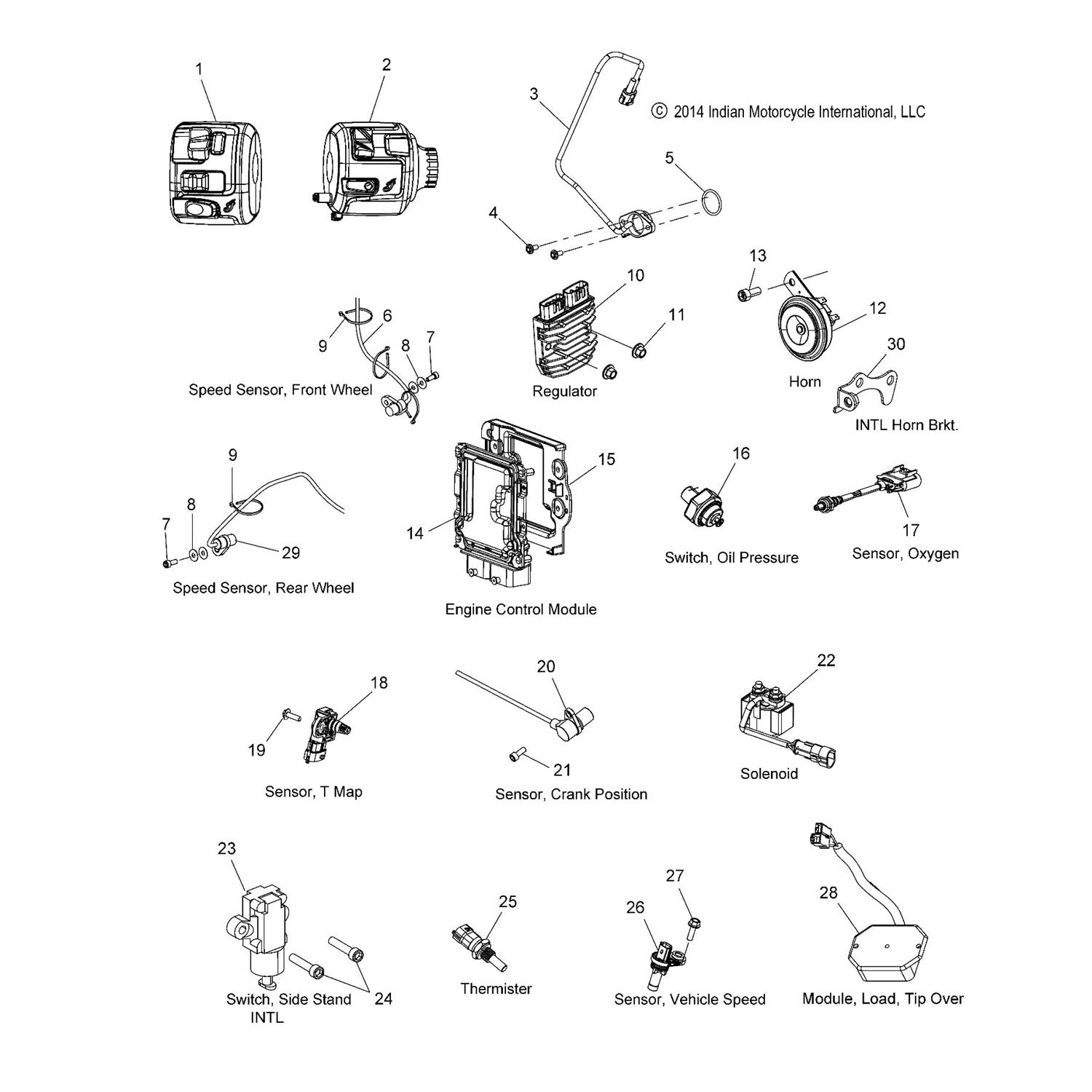 SENSOR, VEHICLE SPEED