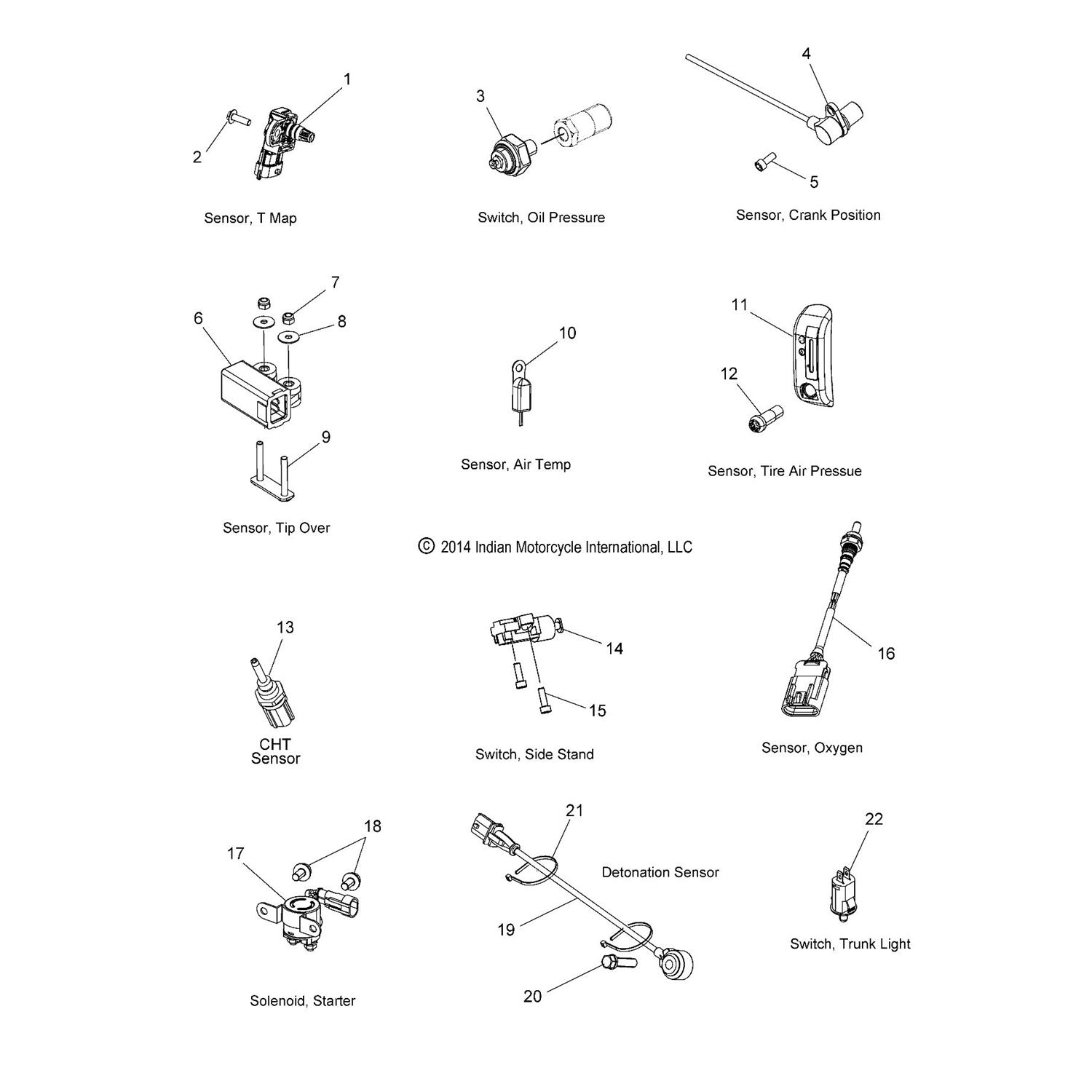 SENSOR, TIRE PRESSURE