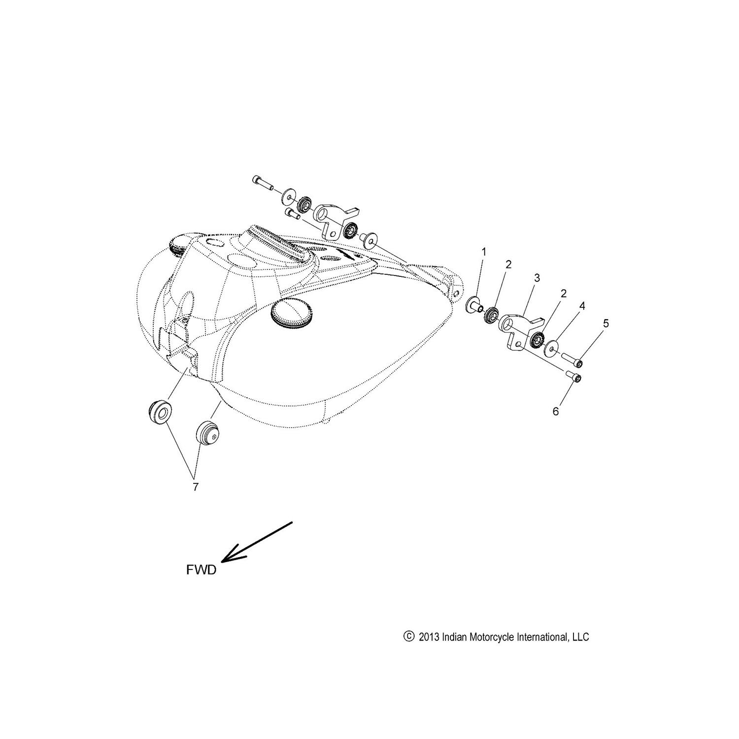 BUSHING-FLANGE, PM