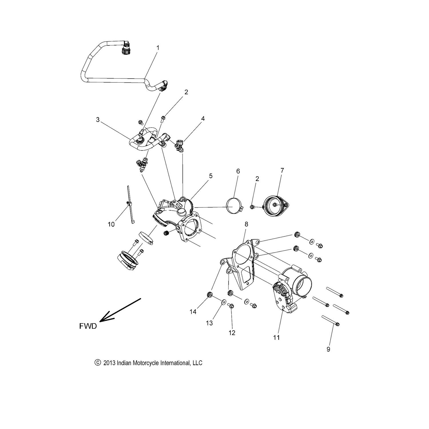 O-RING [BROWN][1 PER INJECTOR]