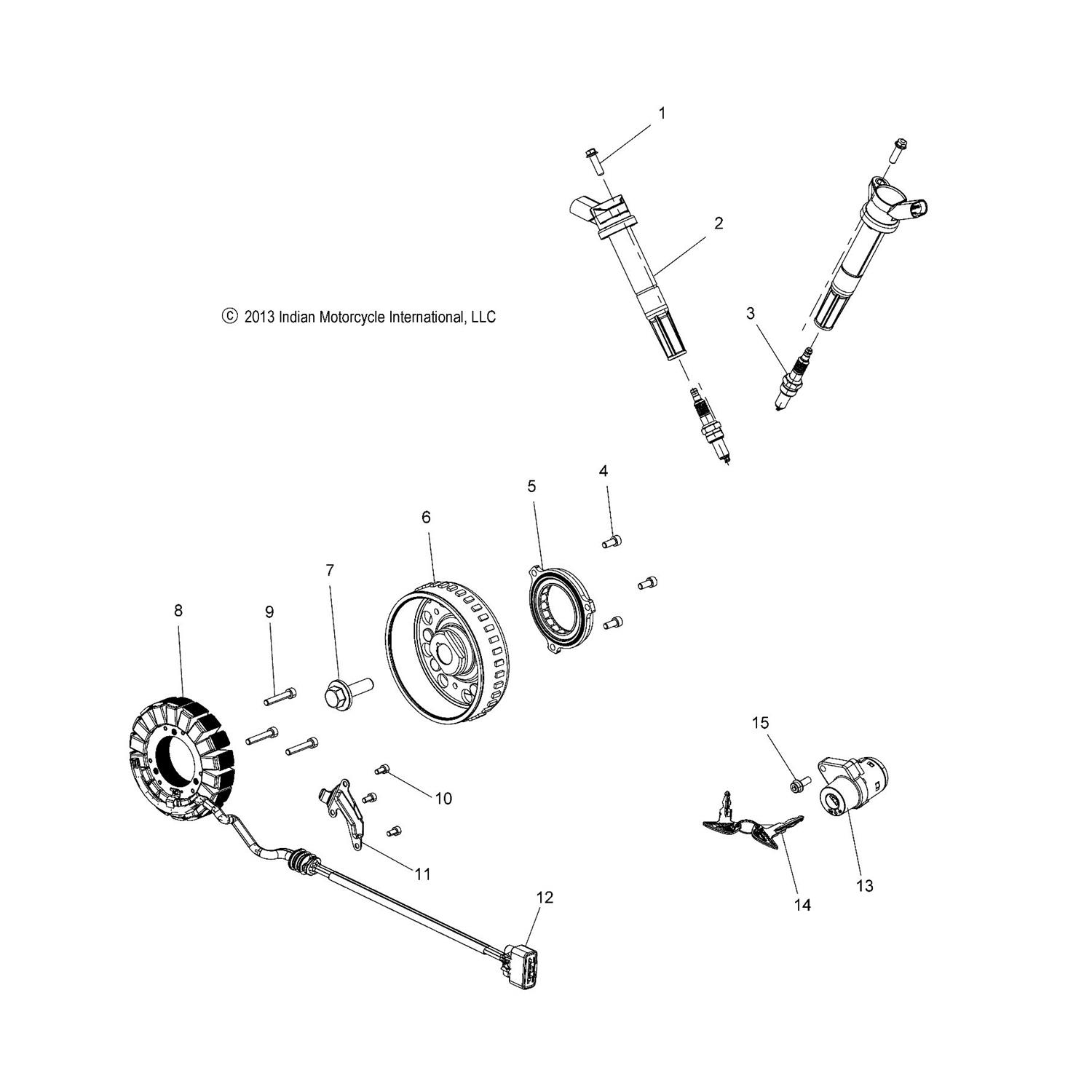 CLIP, STATOR WIRE