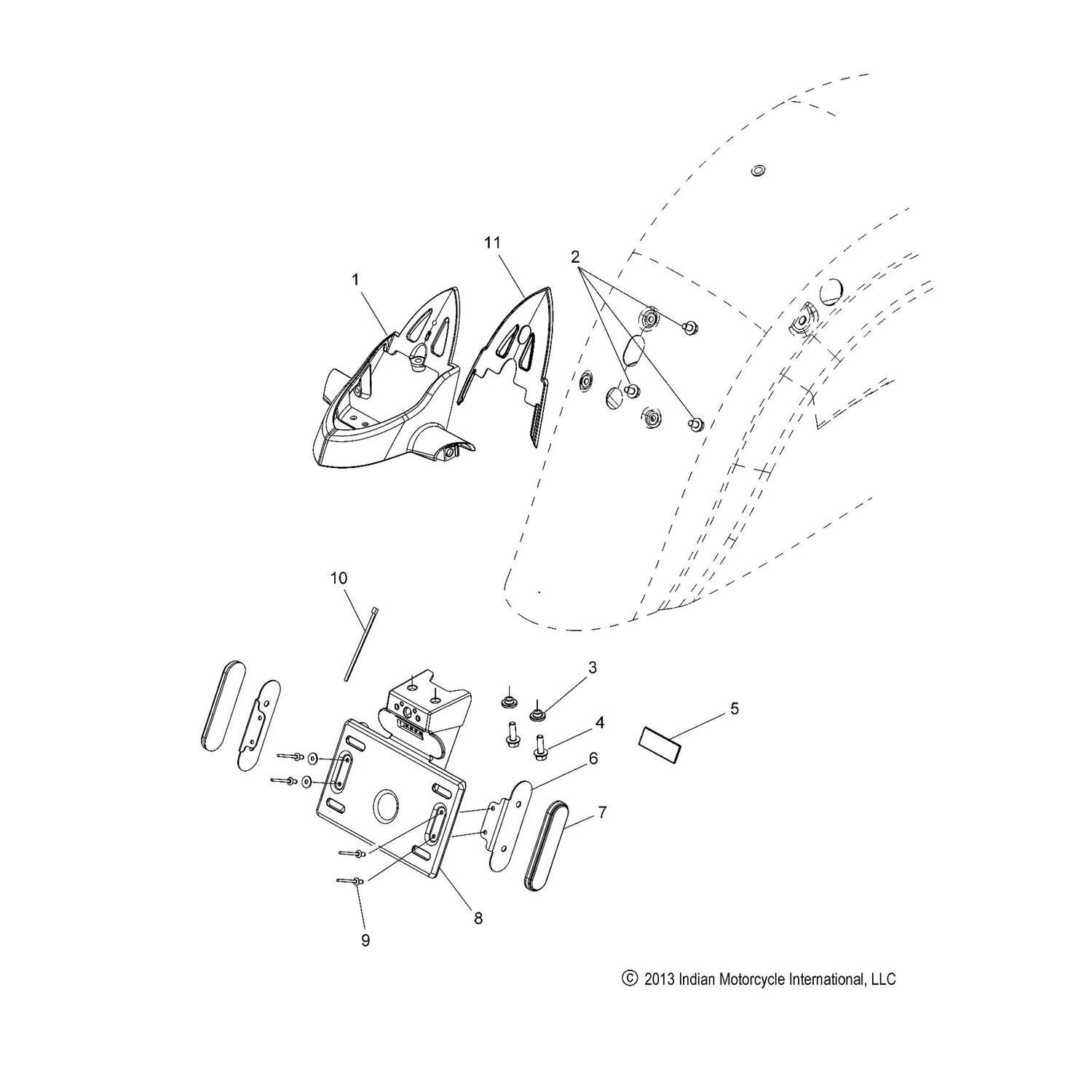 SLEEVE-TURNSIGNAL MOUNT