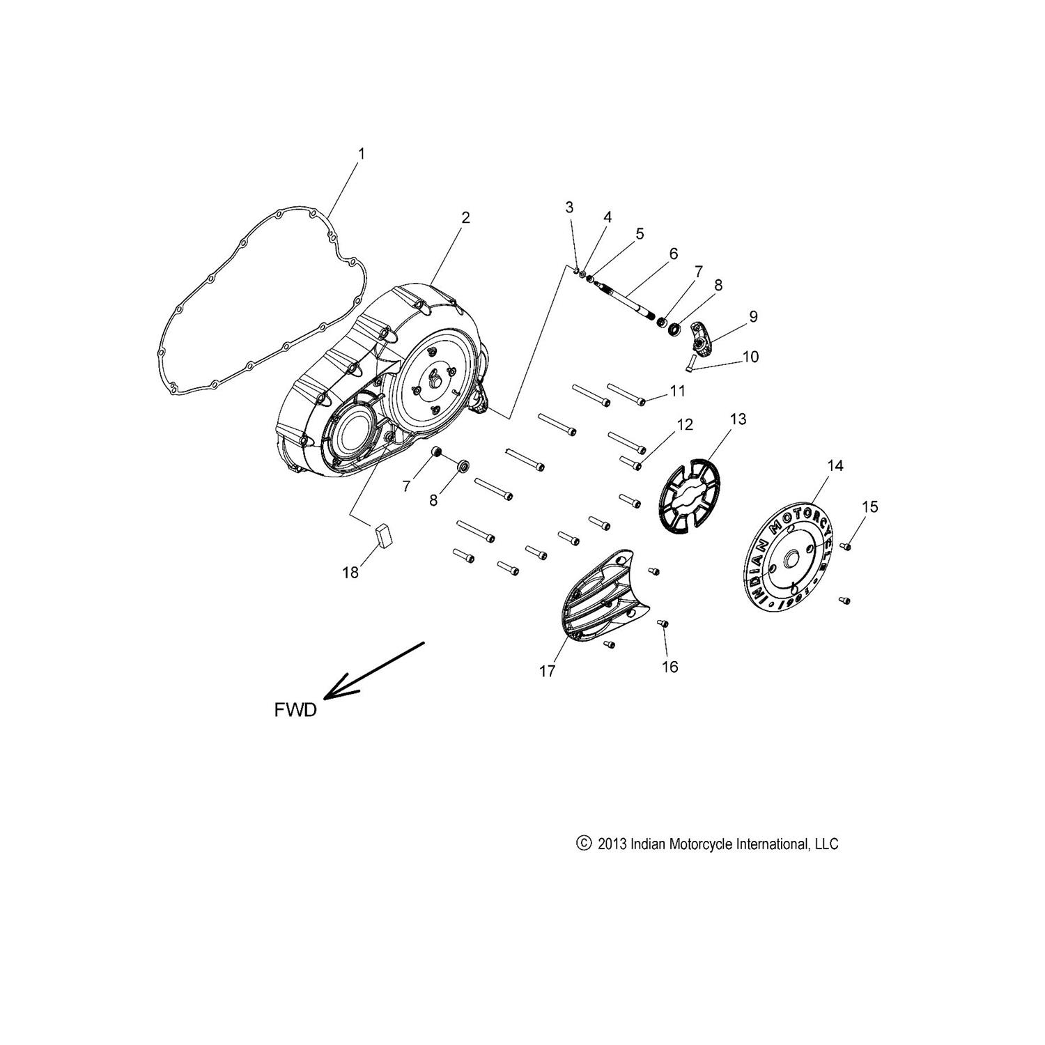 GASKET, PRIMARY COVER