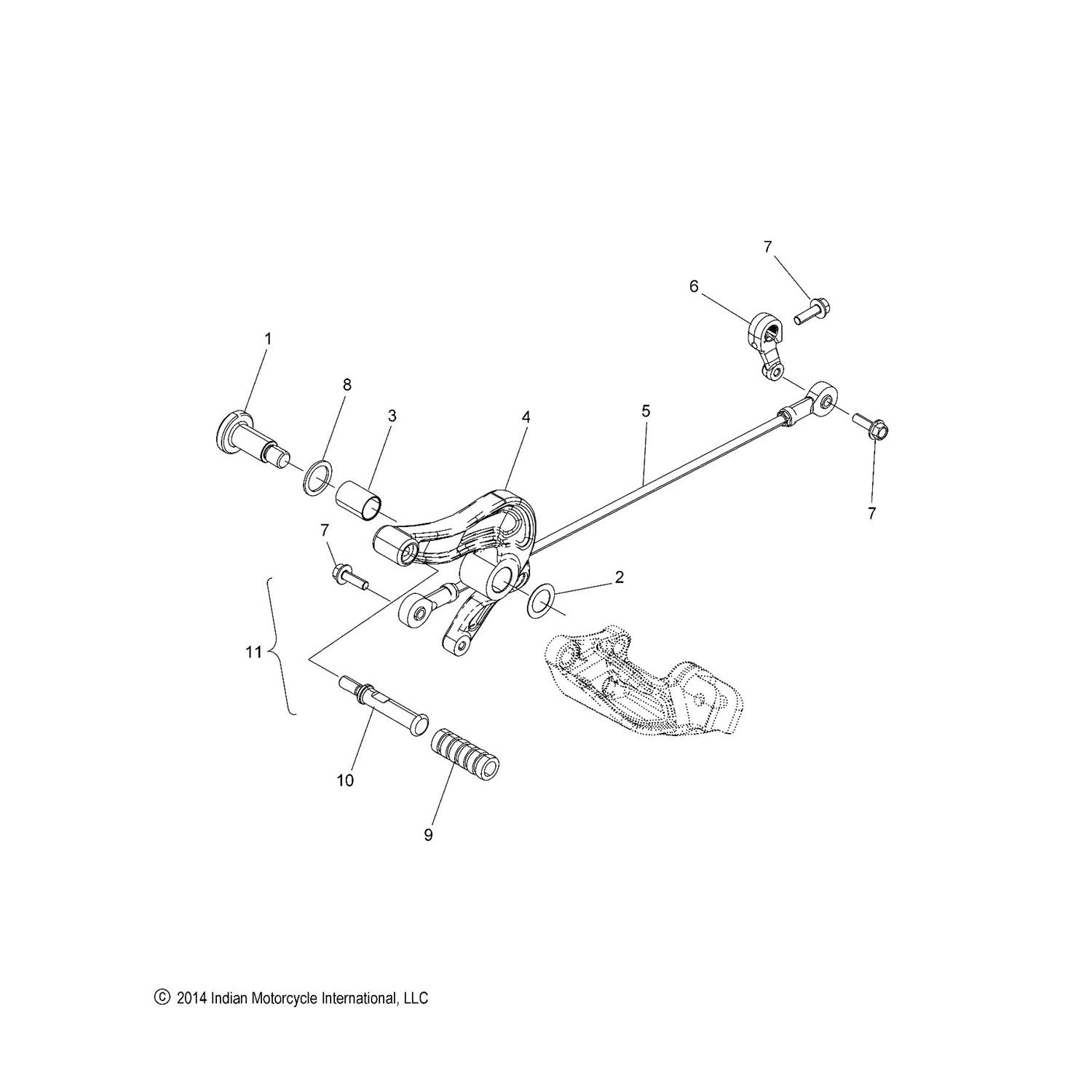 PAD, SHIFT PEDAL