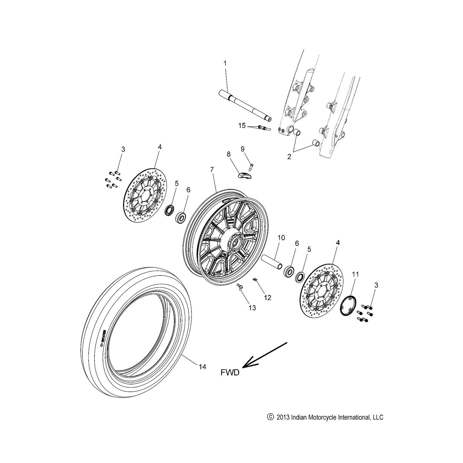 ROTOR, BRAKE, 5MM,BLACK