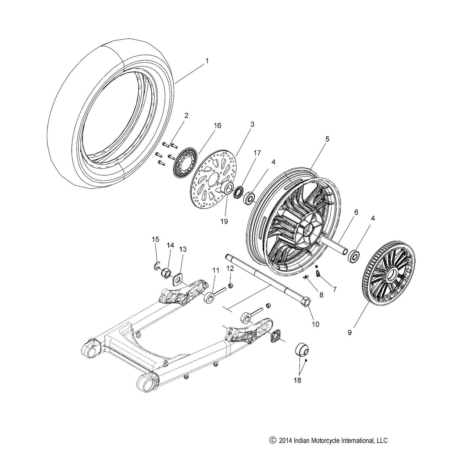 SPROCKET [SEE DRIVETRAIN, SPROCKETS, GUARDS AND BELT PG.]