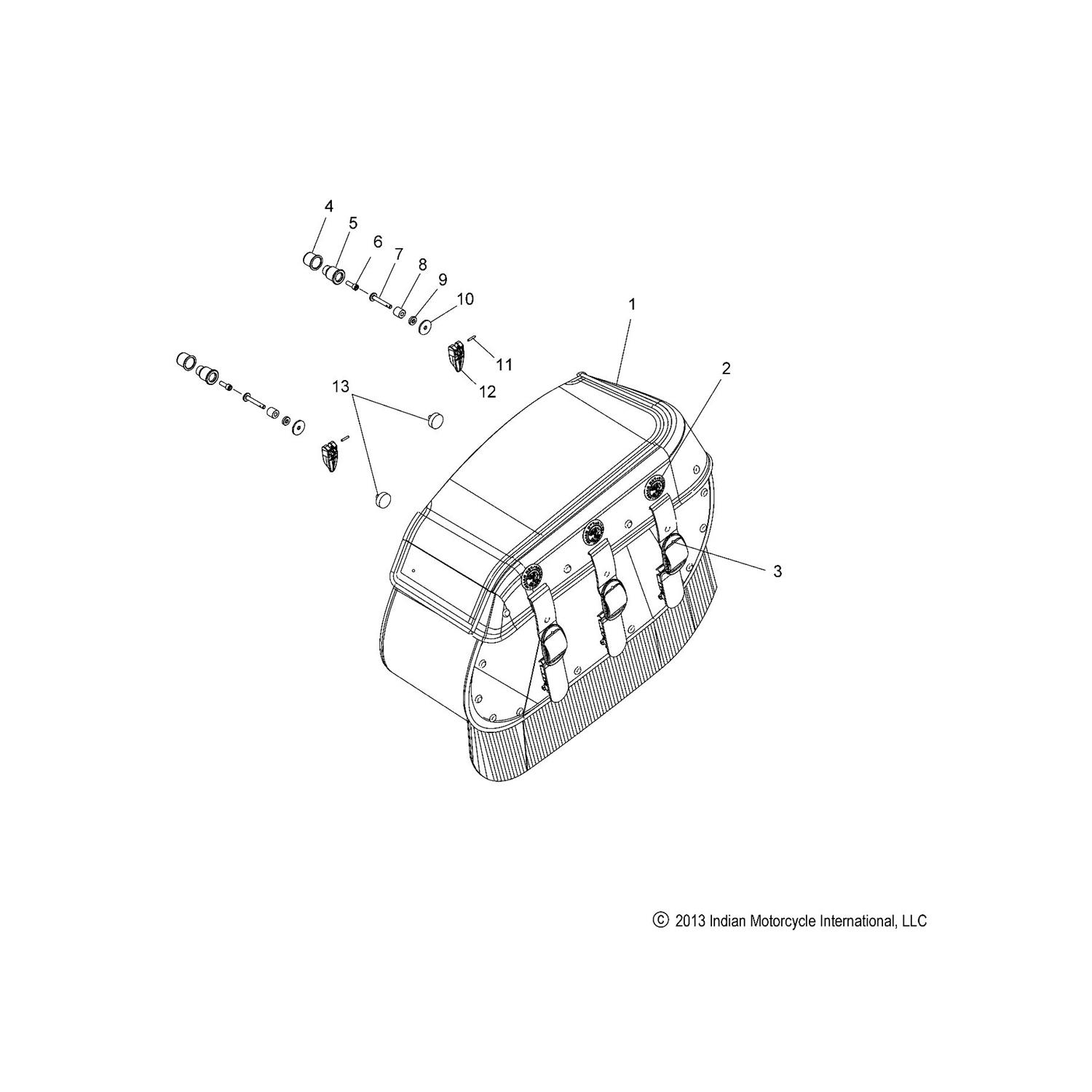 SPOOL, SADDLEBAG