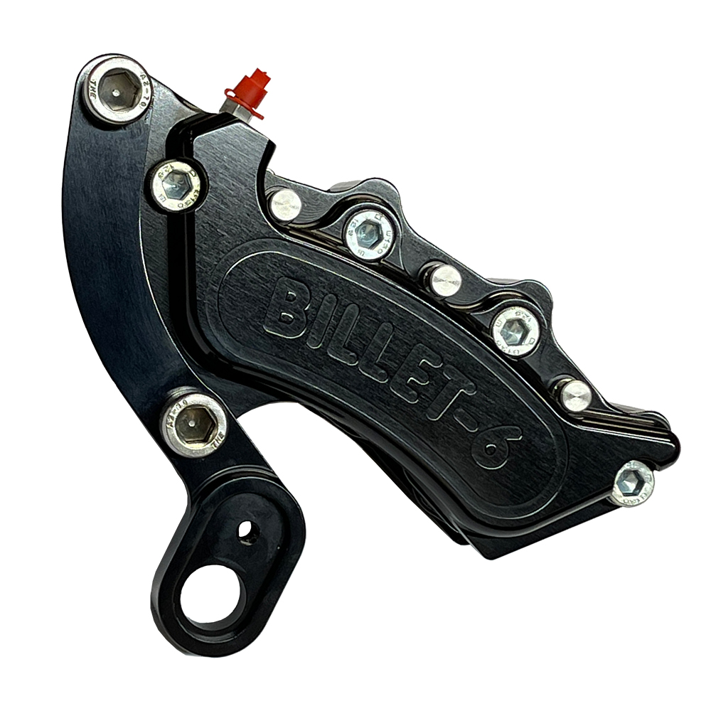 Harrison Billet 6 Pot Front Brake Caliper Upgrade For Indian Scout Models - Retains ABS